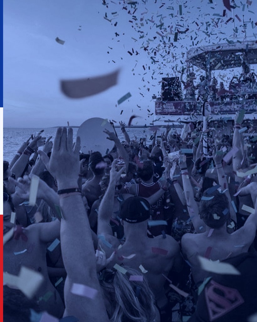 Boat party Mer Rouge
